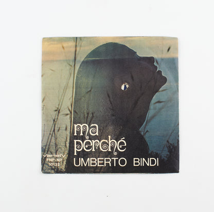 Umberto Bindi - Mare / Ma perchè - Variety - 1969 - 45 giri - cantautori italiani