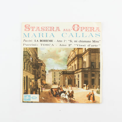 Maria Callas - La Boheme / Tosca - Columbia Emi - 1963 - 45 giri - lirica