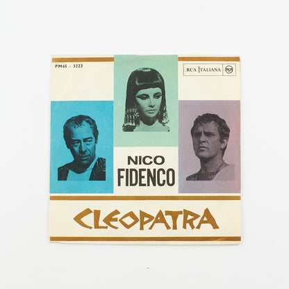 Nico Fidenco - Cleopatra / Non mi chiedi mai - Rca Italiana - 1963 - 45 giri - cantanti italiani