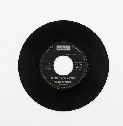 Willie Mitchell - Ultimo tango a Parigi / Six to go - London - 1973 - 45 giri - pop jazz