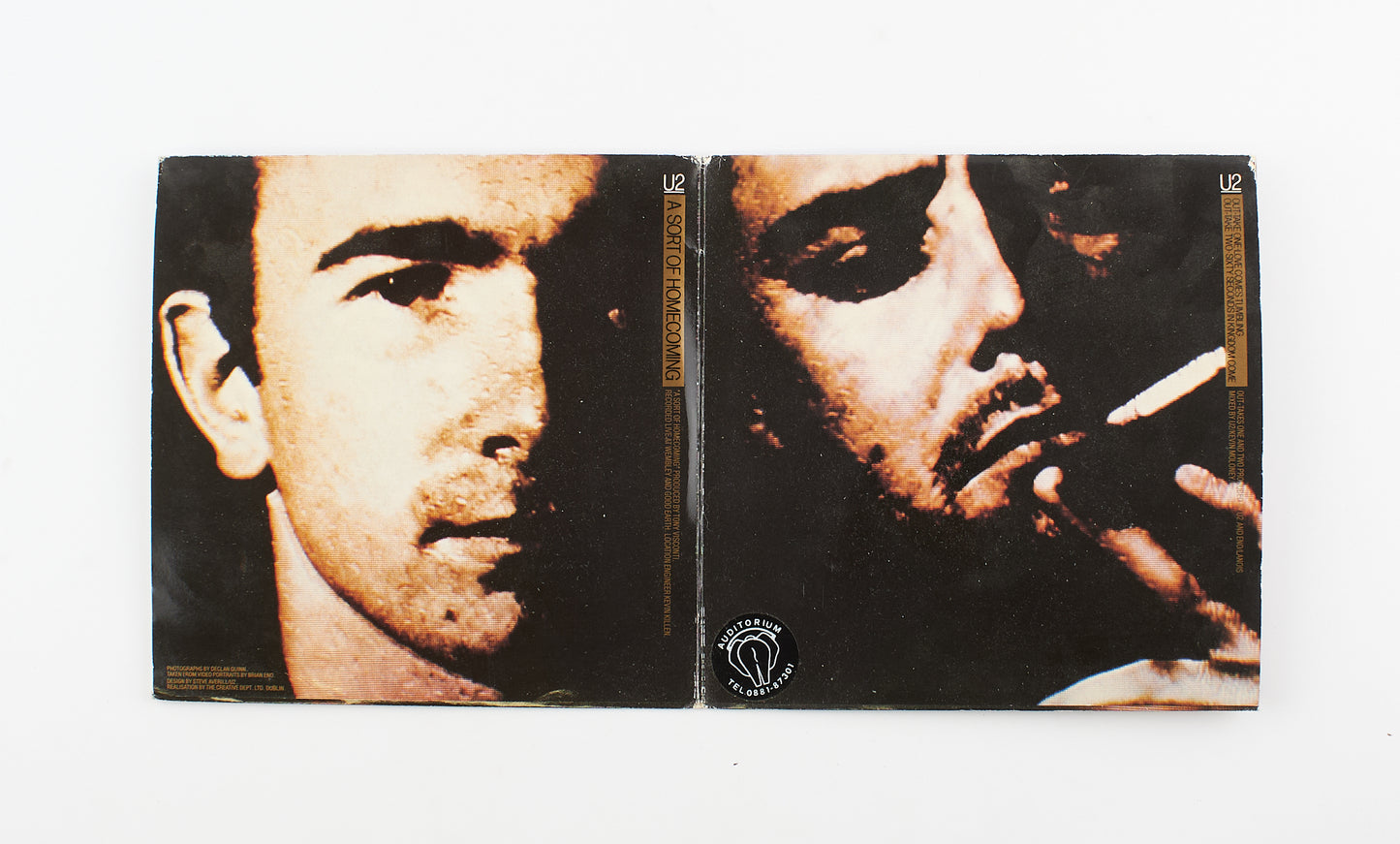U2 - The unforgettable fire / A sort of homecoming - Island - 1984 - 45 giri (doppio) - rock