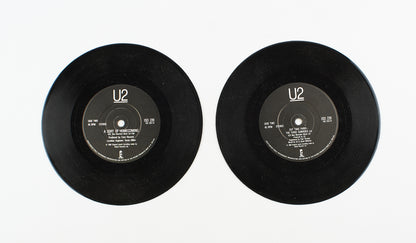 U2 - The unforgettable fire / A sort of homecoming - Island - 1984 - 45 giri (doppio) - rock