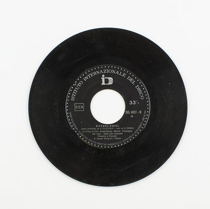 Giancarlo Sbraglia - Pittori - poeti - Istituto Internazionale del disco - 1960 - 45 giri - recitazione