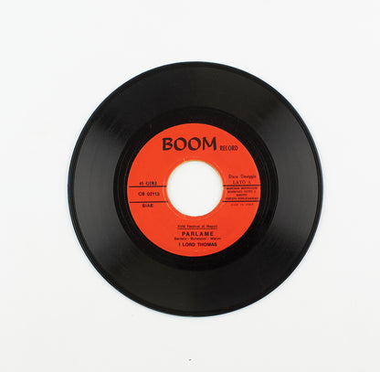 I lord Thomas - Parlame / Muore un cuore - Boom Record - 1970 - 45 giri - beat