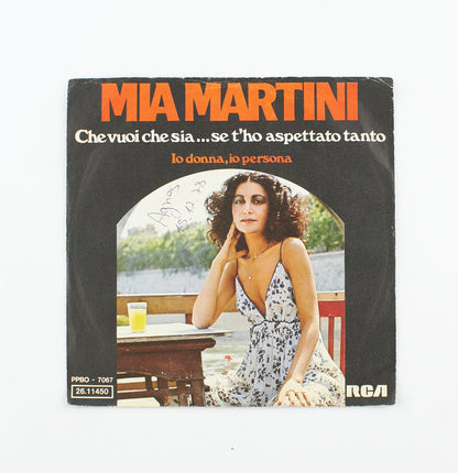 Mia Martini - Che vuoi che sia...se t'ho aspettato tanto / Io donna, io persona - Rca - 1976 - 45 giri - cantanti italiani