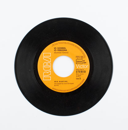 Mia Martini - Che vuoi che sia...se t'ho aspettato tanto / Io donna, io persona - Rca - 1976 - 45 giri - cantanti italiani
