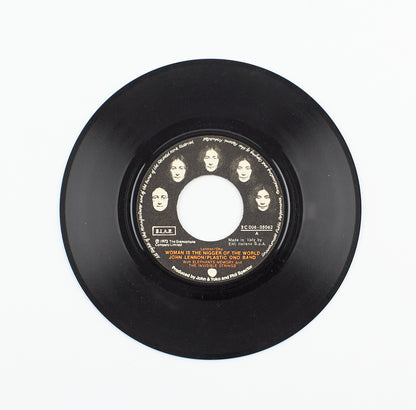 John Lennon/Plastic Ono Band - Woman is the nigger of the world / Sister o sister - Emi Italia - 1972 - 45 giri - cantautori internazionali