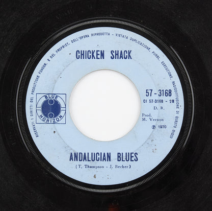 Chicken Shack - Maudie / Andalucian blues - Blue Horizon - 1970 - 45 giri - rock blues