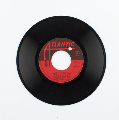 Crosby, Stills, Nash & Young - Woodstock / Helpless - Atlantic - 1970 - 45 giri -pop rock