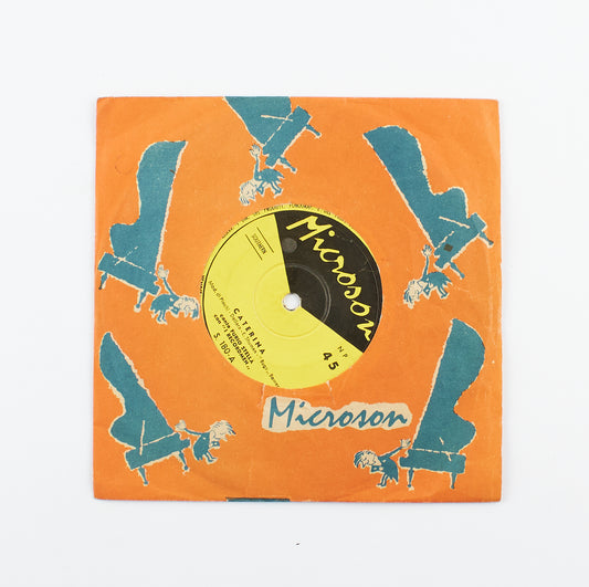 Furio Stella con i Recordmen - Caterina / The Madison - Microson - 1962 - 45 giri - beat