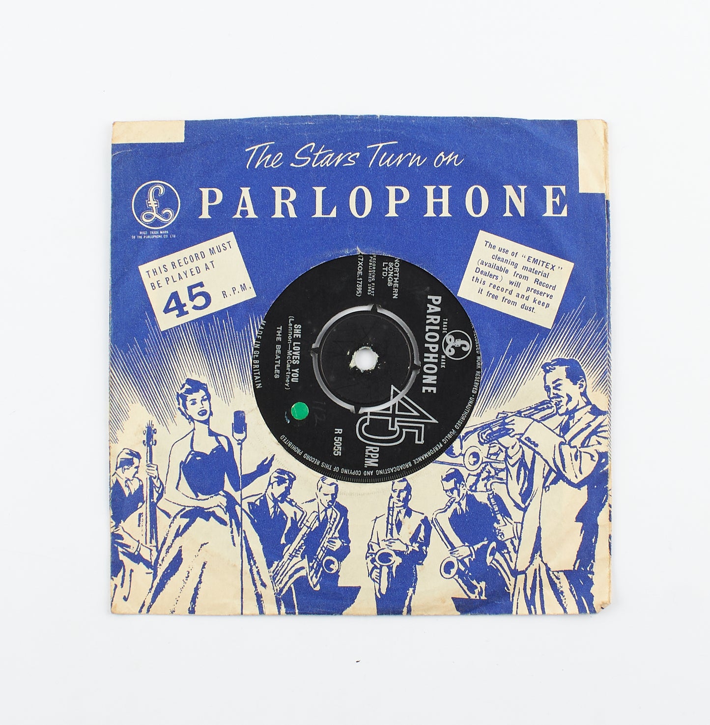 The Beatles - She loves you / I'll get you - Parlophone - 1963 - 45 giri - beat pop