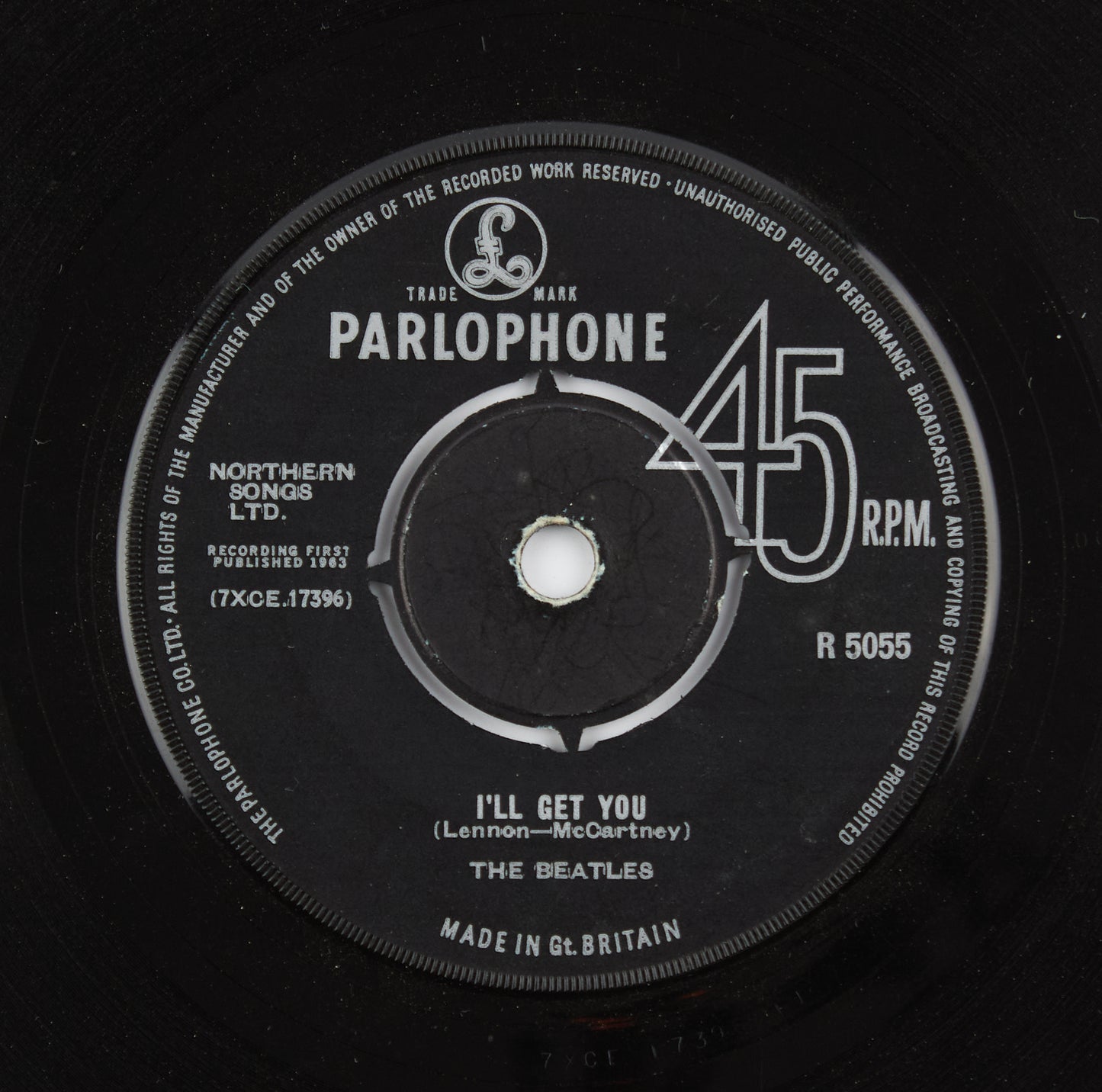 The Beatles - She loves you / I'll get you - Parlophone - 1963 - 45 giri - beat pop