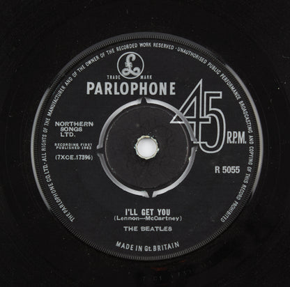The Beatles - She loves you / I'll get you - Parlophone - 1963 - 45 giri - beat pop