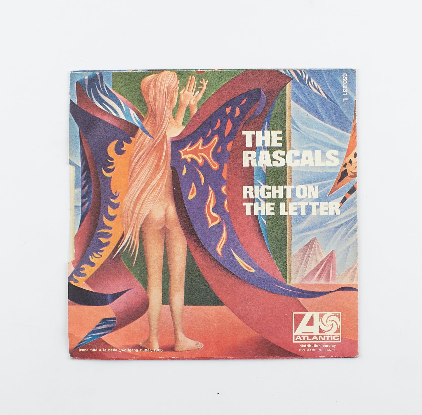 The Rascals - Right on / The letter - Atlantic - 1970 - 45 giri - beat pop