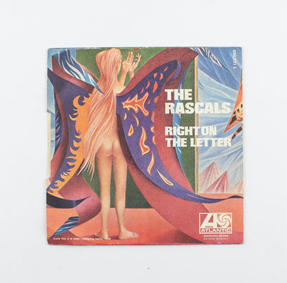 The Rascals - Right on / The letter - Atlantic - 1970 - 45 giri - beat pop