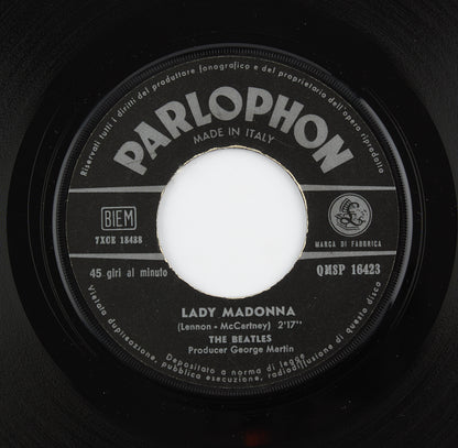 The Beatles - Lady Madonna / The inner light - Parlophon Carisch - 1968 - 45 giri - beat pop