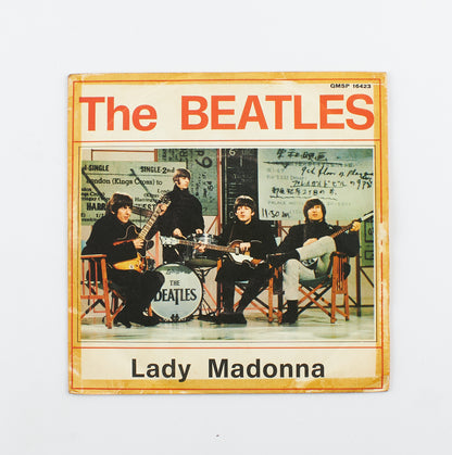 The Beatles - Lady Madonna / The inner light - Parlophon Carisch - 1968 - 45 giri - beat pop
