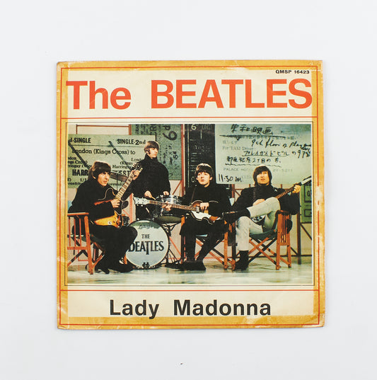 The Beatles - Lady Madonna / The inner light - Parlophon Carisch - 1968 - 45 giri - beat pop