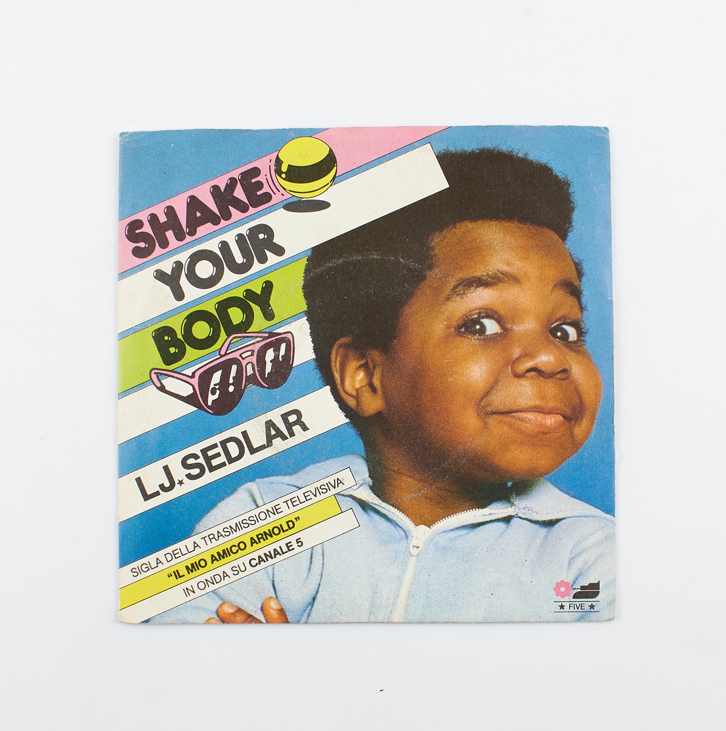 LJ. Seldar - Shake your body / I can't live without you - Five Records - 1983 - 45 giri - sigle