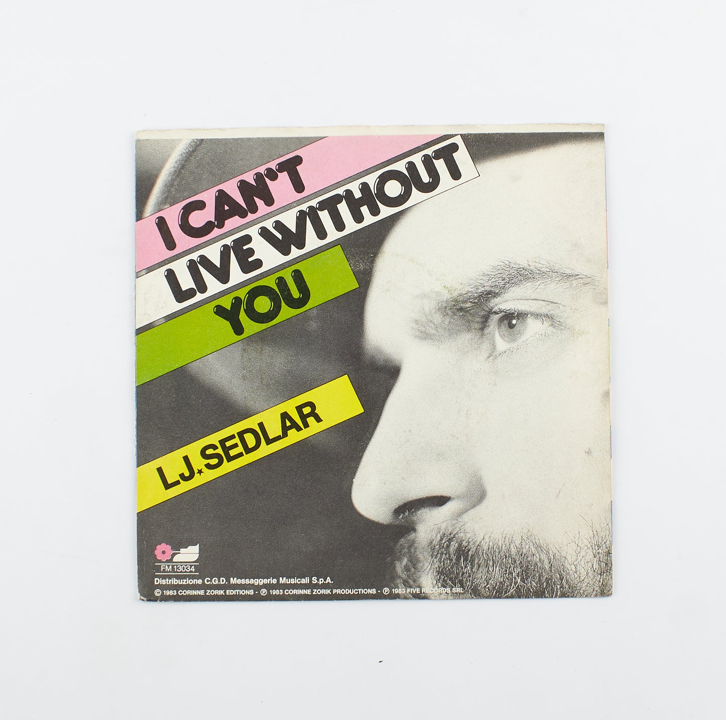 LJ. Seldar - Shake your body / I can't live without you - Five Records - 1983 - 45 giri - sigle