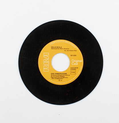 Delia Scala - Che combinazione / Invisibile - Rca - 1979 - 45 giri - sigle