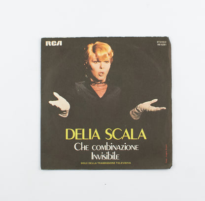 Delia Scala - Che combinazione / Invisibile - Rca - 1979 - 45 giri - sigle