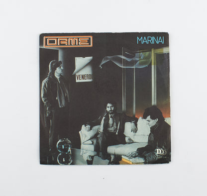 Le Orme - Marinai / La notte - DDD - 1982 - 45 giri - pop prog