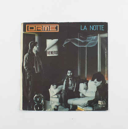 Le Orme - Marinai / La notte - DDD - 1982 - 45 giri - pop prog