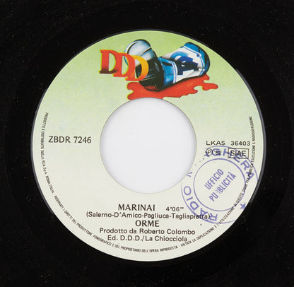 Le Orme - Marinai / La notte - DDD - 1982 - 45 giri - pop prog