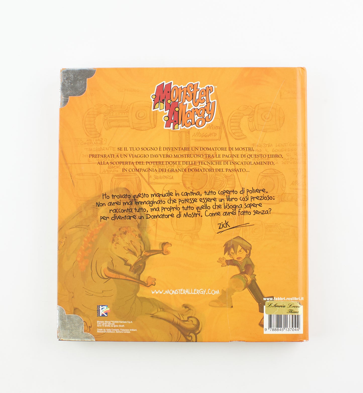 AA.VV. - Il Manuale del domatore di mostri - 1^ Ed. Fabbri 2006 - per ragazzi