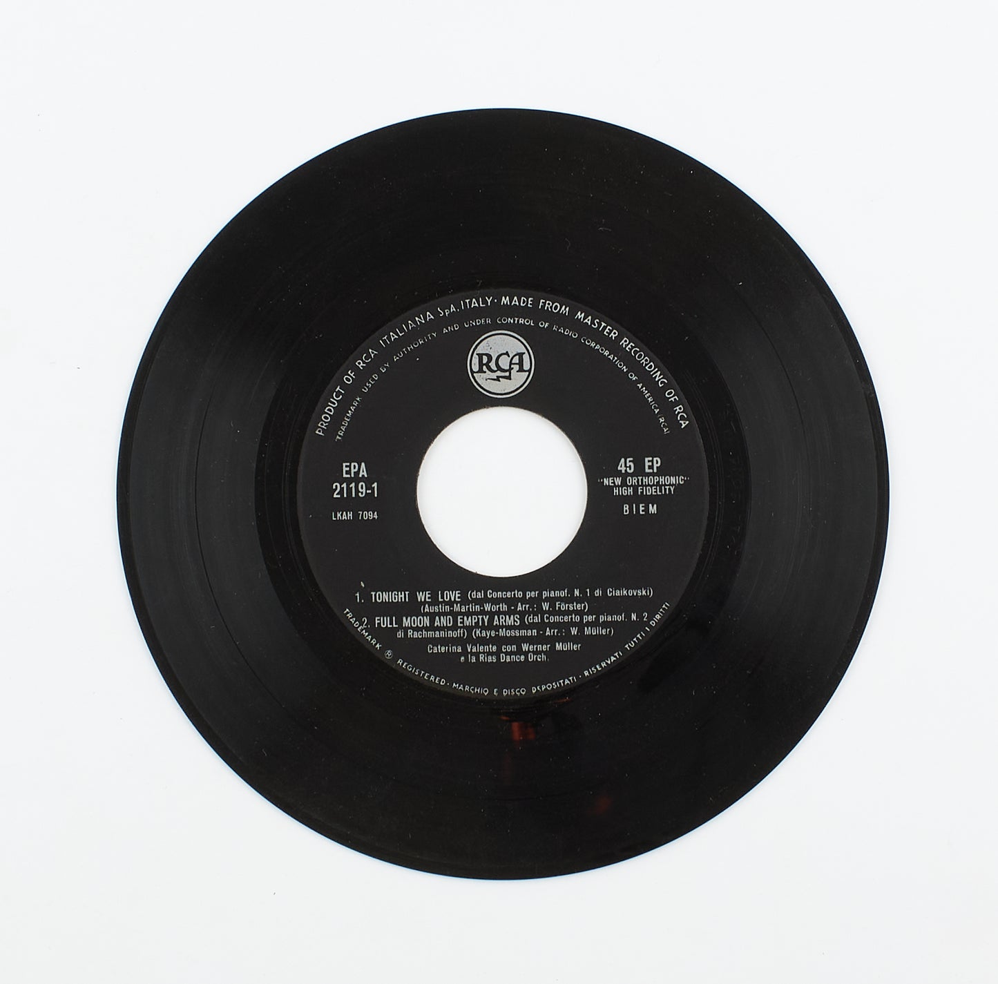Caterina Valente - Classical - Decca - 1963 - 45 giri - cantanti internazionali