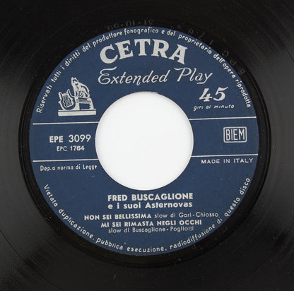 Fred Buscaglione - Per una donna - Cetra - 1959 - 45 giri - cantautori italiani