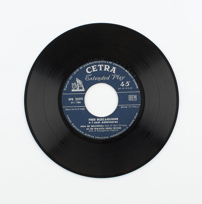 Fred Buscaglione - Per una donna - Cetra - 1959 - 45 giri - cantautori italiani