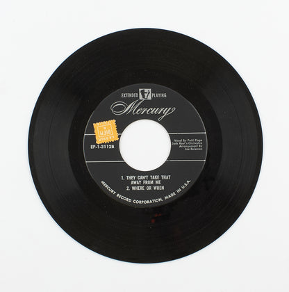 Patti Page - Sings the hit songs of 1937 - Mercury Record - 1953 - 45 giri - cantanti internazionali