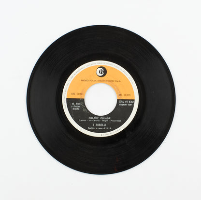 I Ribelli - Obladì Obladà / lei m'ama - Ricordi - 1969 - 45 giri - beat