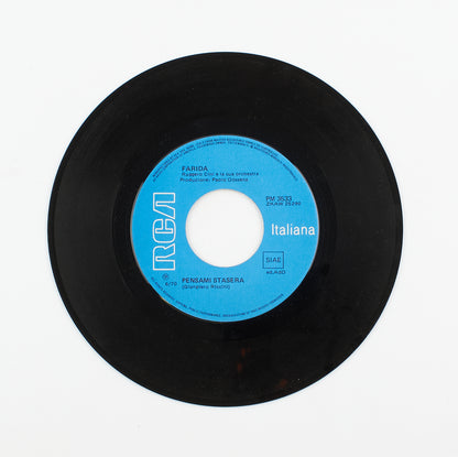 Farida - Pensami stasera / L'anima - Rca italiana - 1970 - 45 giri - cantanti italiani