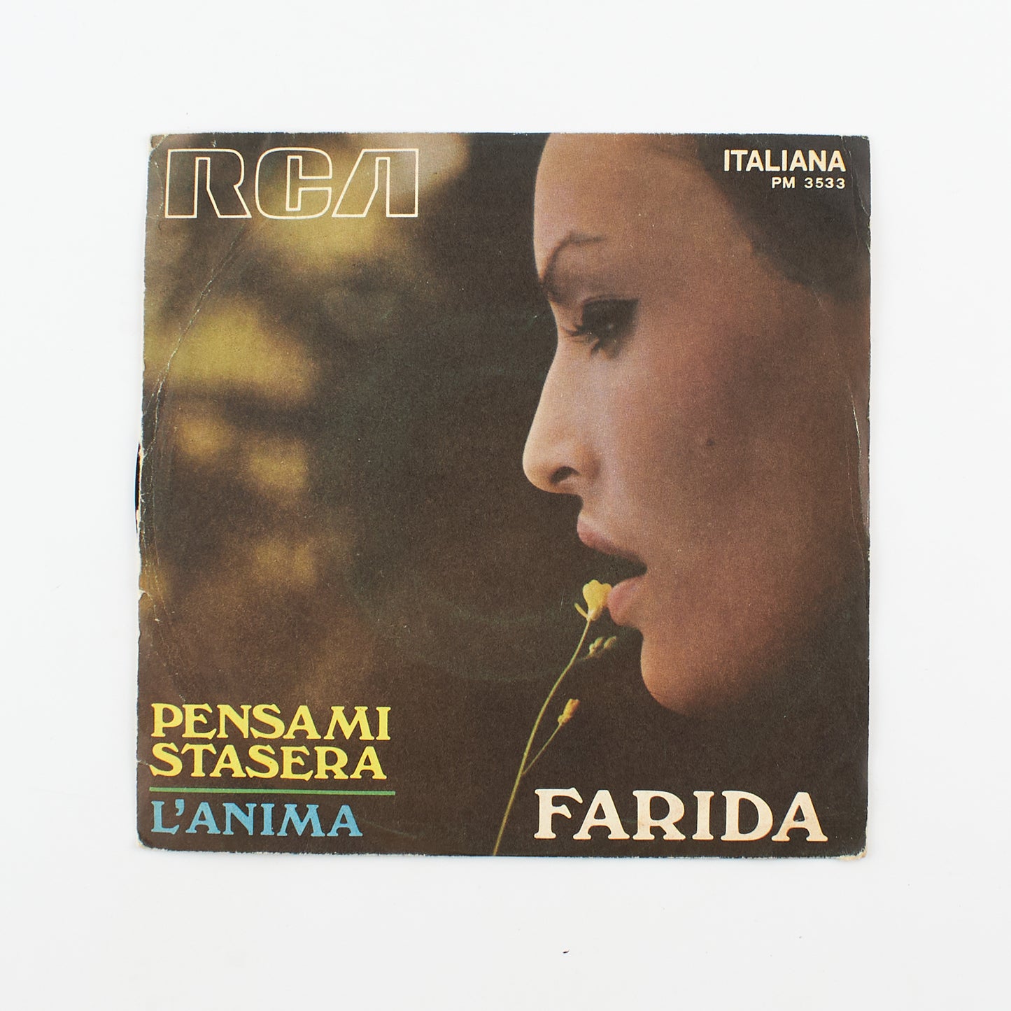 Farida - Pensami stasera / L'anima - Rca italiana - 1970 - 45 giri - cantanti italiani