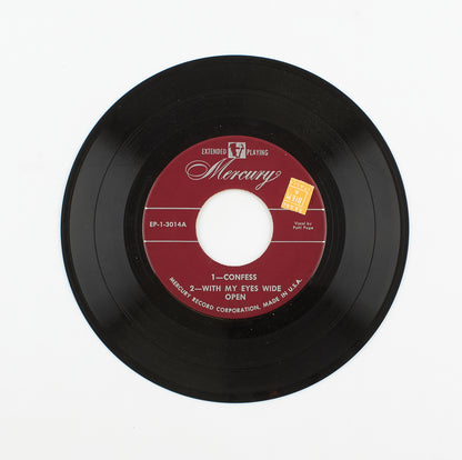 Patti Page - Favorities of: Confess - Mercury Record - 1950 - 45 giri - cantanti internazionali