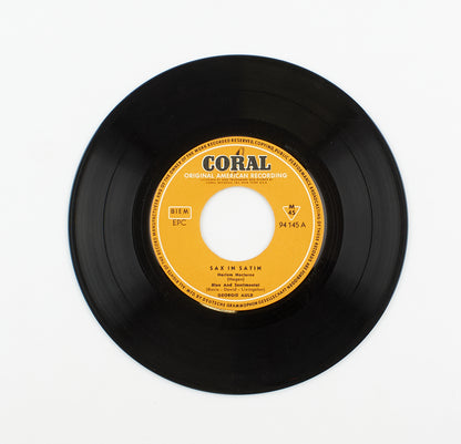 Georgie Auld - Sax in satin - Coral Records - 45 giri - strumentale