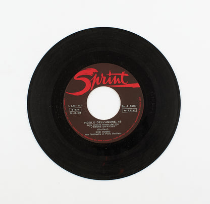Nini Rosso, Tony Cucchiara - Vicolo dell'amore 43 / Cantu d'amuri - Sprint - 1963 - 45 giri - strumentale