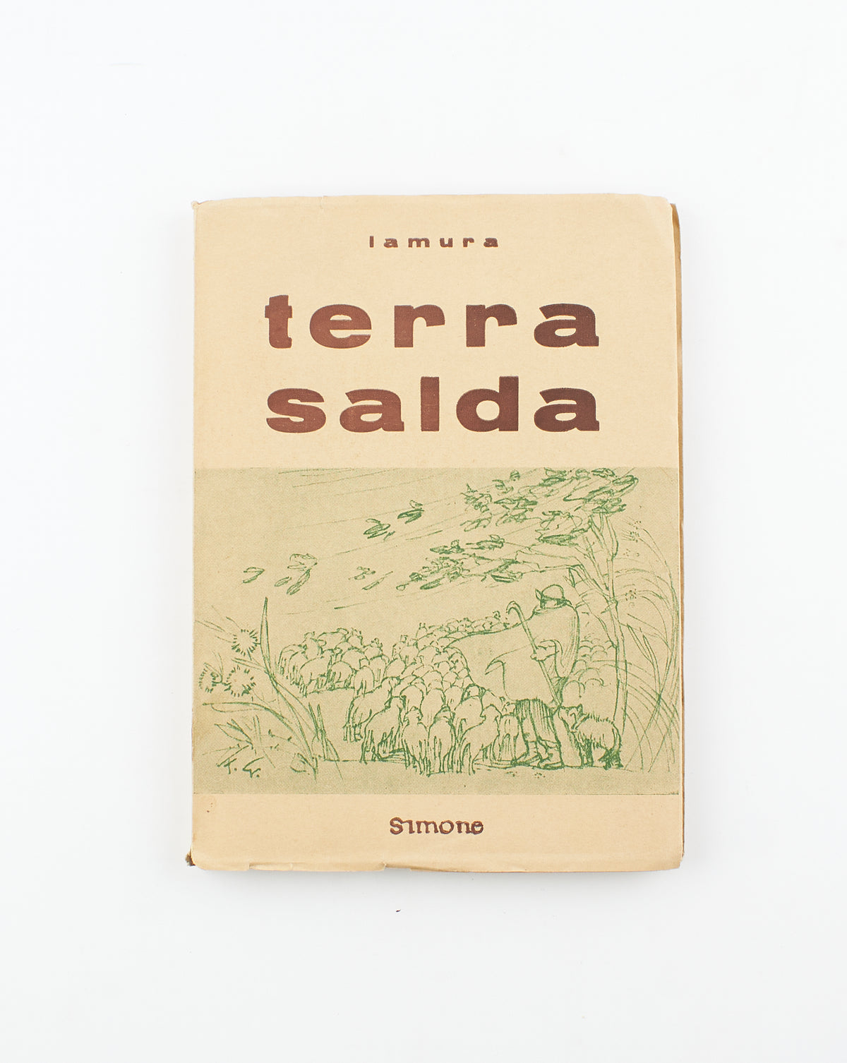Domenico Lamura - Terra salda - Simone Editore 1958 - luoghi e città
