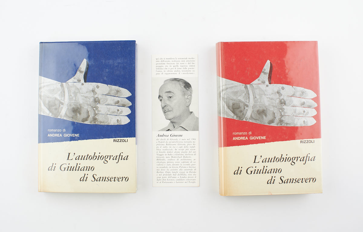 Andrea Giovene - L'autobiografia di Giuliano di Sansevero (2 voll.) - Rizzoli 1966 - narrativa