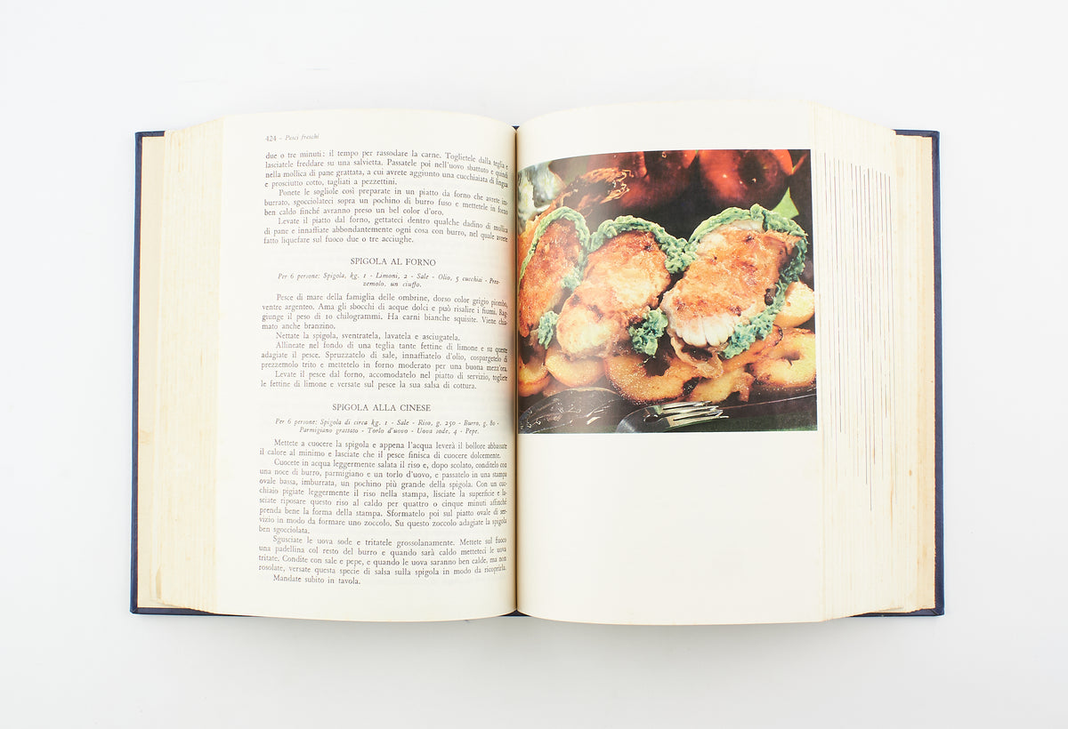 Ada Boni - Il talismano della felicità - Casa Editrice Colombo 1975 - cucina