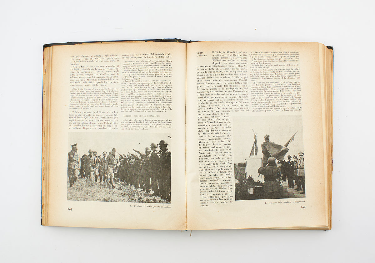Attilio Tamaro - Due anni di storia 1943-1945 (3 voll.) - Tosi Editore 1948 - seconda guerra mondiale