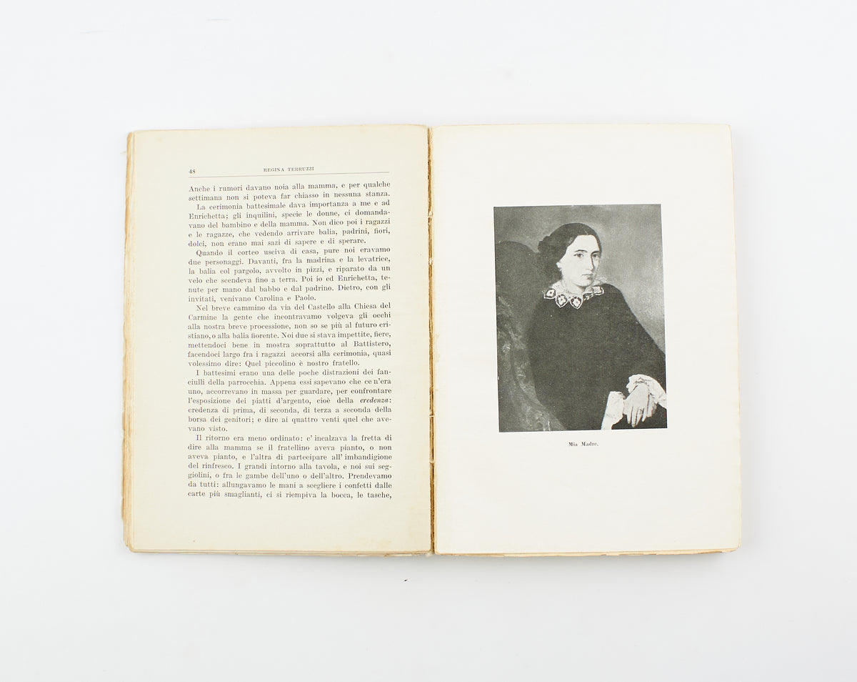 Regina Terruzzi - Infanzia nell'ottocento – 1^ Ed. Sansoni 1938 - memorialistica