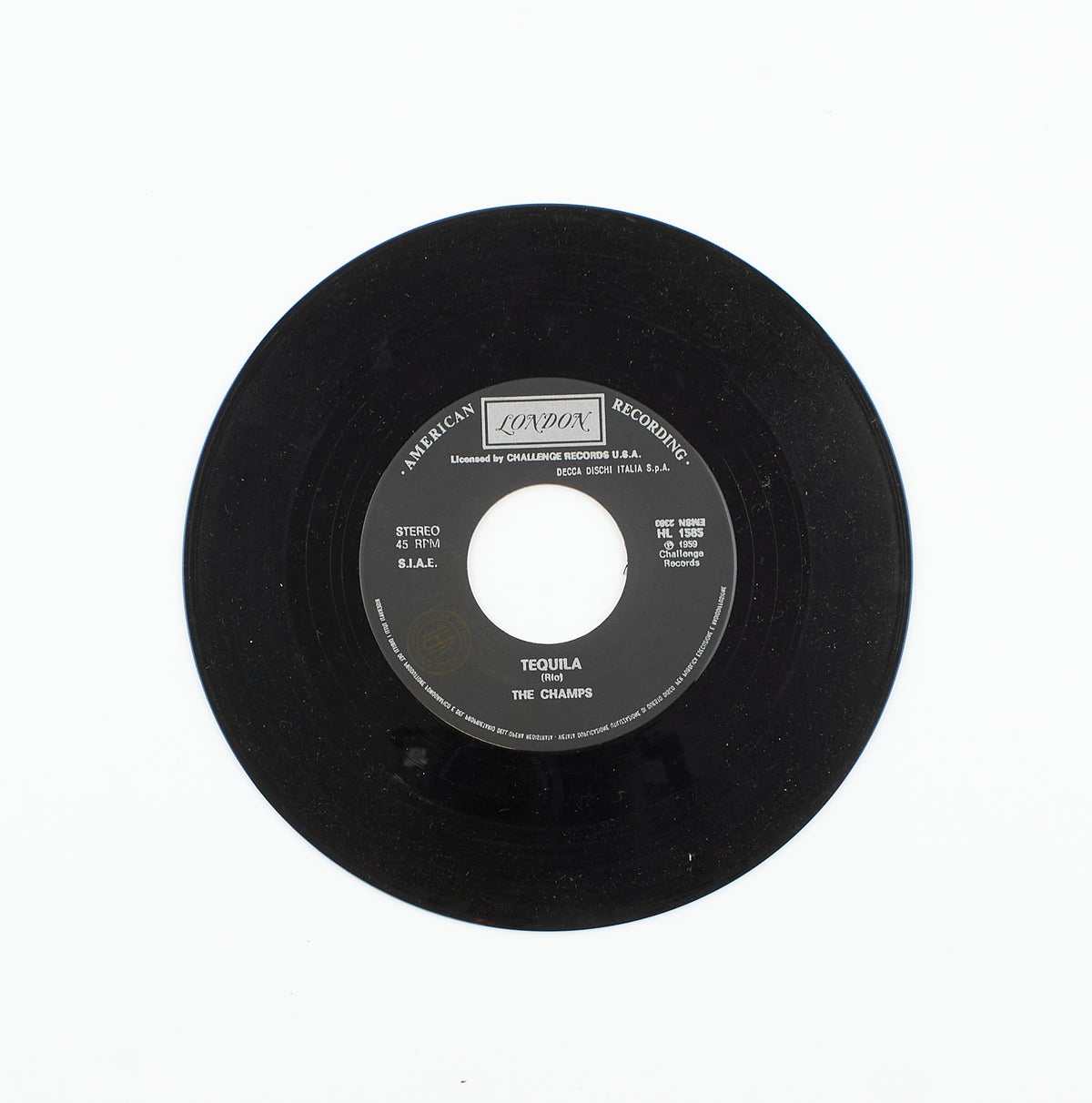 The Champs - Tequila/Limbo rock - London - 1959 - 45 giri - pop