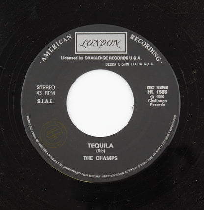 The Champs - Tequila/Limbo rock - London - 1959 - 45 giri - pop