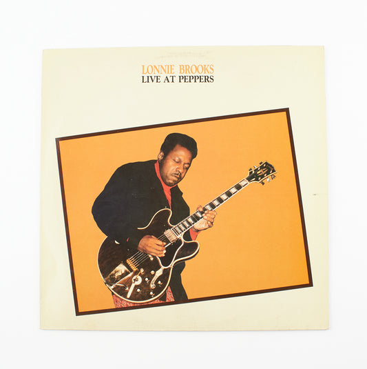 Lonnie Brooks - Live at Peppers 1968 - Black Magic Records - 1984 - 33 giri - blues