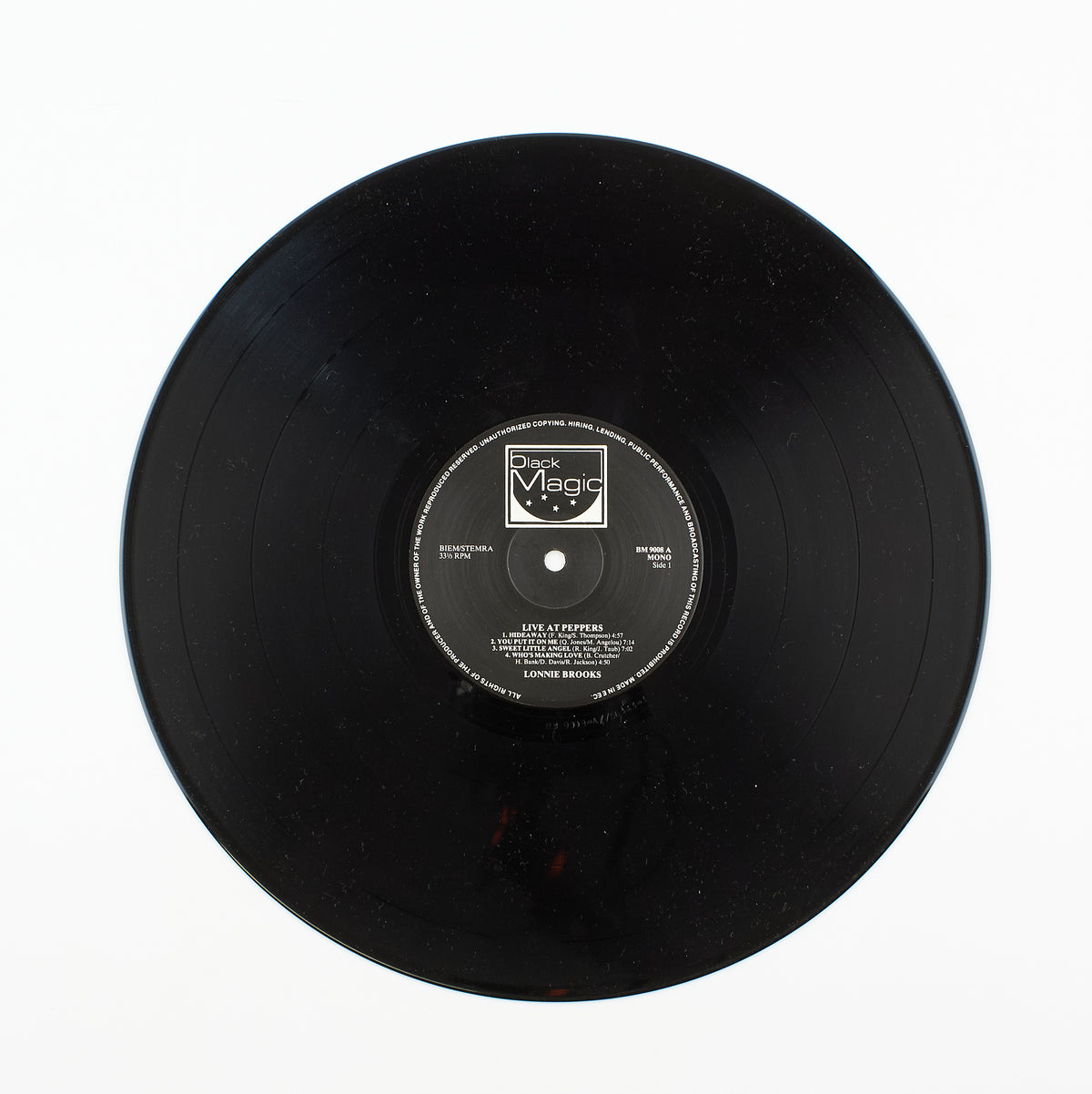 Lonnie Brooks - Live at Peppers 1968 - Black Magic Records - 1984 - 33 giri - blues