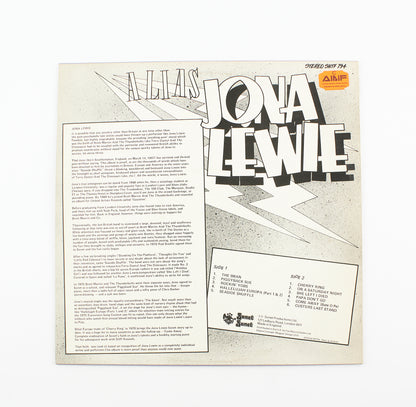 Jona Lewie - Alias - Sonet - 1975 - 33 giri - pub rock, new wave